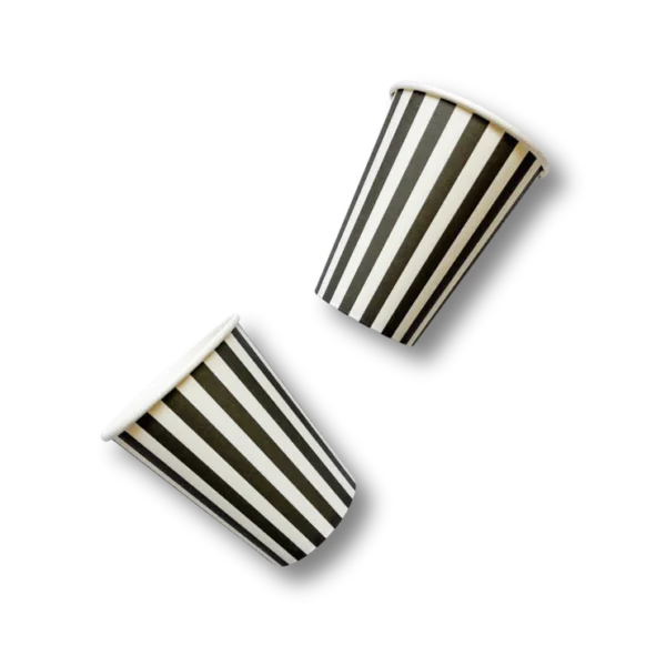 SET BICCHIERI RIGA NERA