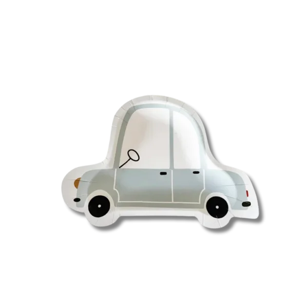 SET PIATTI SAGOMATI CAR