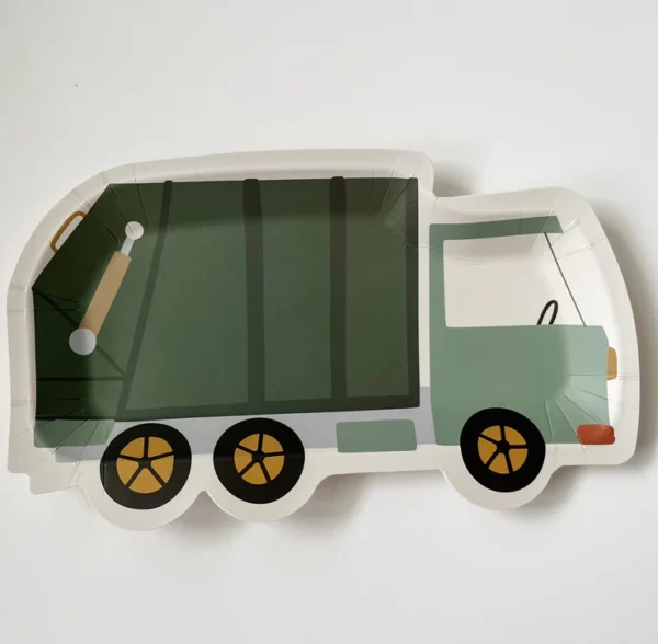 SET PIATTI SAGOMATI TRUCK
