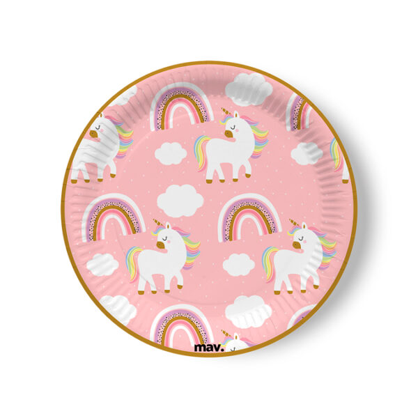 SET PIATTI UNICORN