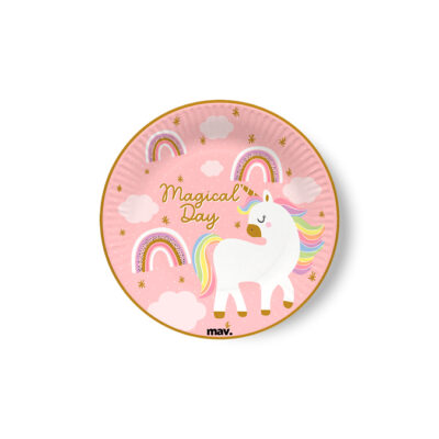 SET PIATTI UNICORN